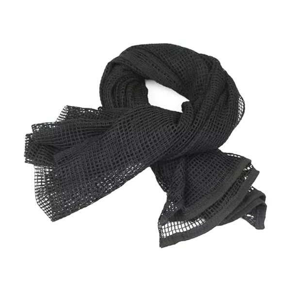 Camouflage Netting Tactical Mesh Net Camo Scarf Mesh Scrim Head Scarf For Wargame,Sports & Other Outdoor Activities - Image 6