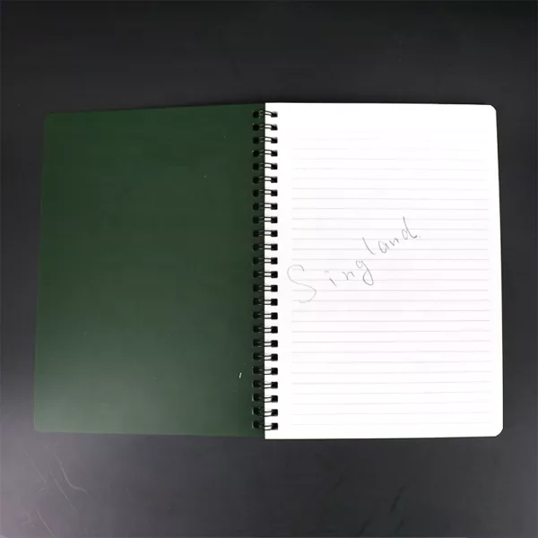 Custom Outdoors Camping Notebook Universal Pattern All Weather Tearproof Waterproof Writing Paper Note Book - Image 2