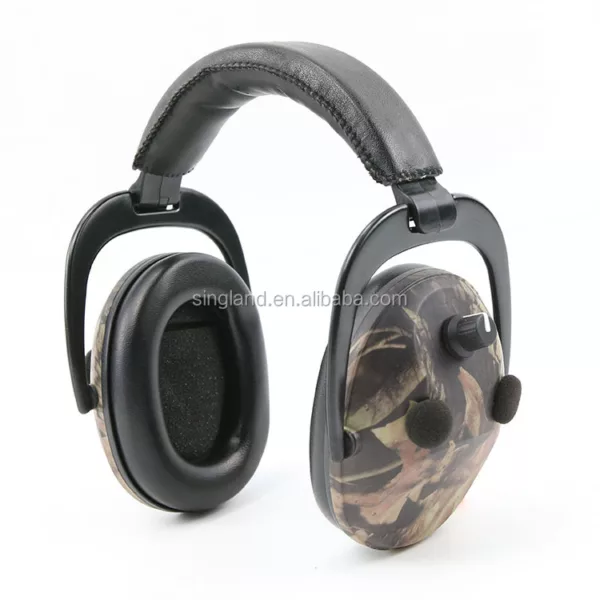 Electronic Hunting Earmuff Tactic Ear Protection Earmuffs Electronic  Hearing Protection Noise Auto Compress & Reduction - Image 3