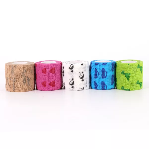 5 cm x 4.5 m Desert Green Camo Self-Clinging Non-Woven Hunting Outdoor Elastic Rolls Camo Tape - Image 6