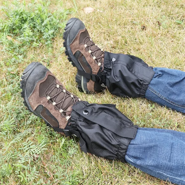 Outdoor Gaiters Anti-Tear Ankle Hiking Walking Climbing Hunting Waterproof Gaiter - Image 5