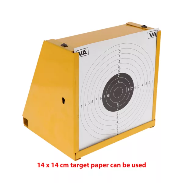 Hunting Accessories Shooting Spinner Target Pellet Trap 14 cm 2 pcs BBS Pellet Trap Spinner Metal Target - Image 3