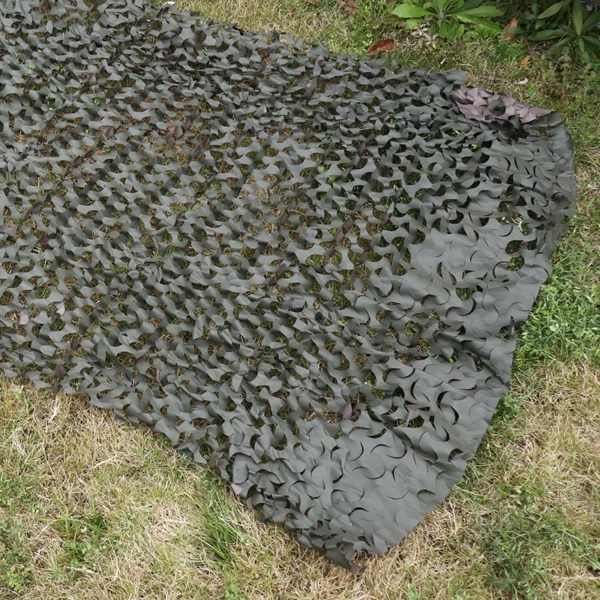 3 x 1.5 m Multi-Use Outdoor Camping Hunting  Camouflage Netting Decoration Blind Cover OD Green Camo Net - Image 6