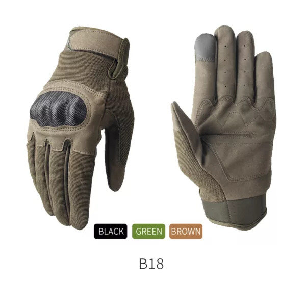 A78-1 Stock Hard Knuckle Gloves for Hiking Cycling Climbing Outdoor Camping Sports Touch Screen Gloves - Image 3