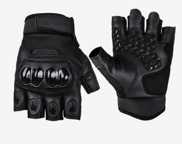 A-38 Half Finger Hard Knuckle Gloves for Hiking Cycling Climbing Outdoor Camping Sports Touch Screen Gloves - Image 2