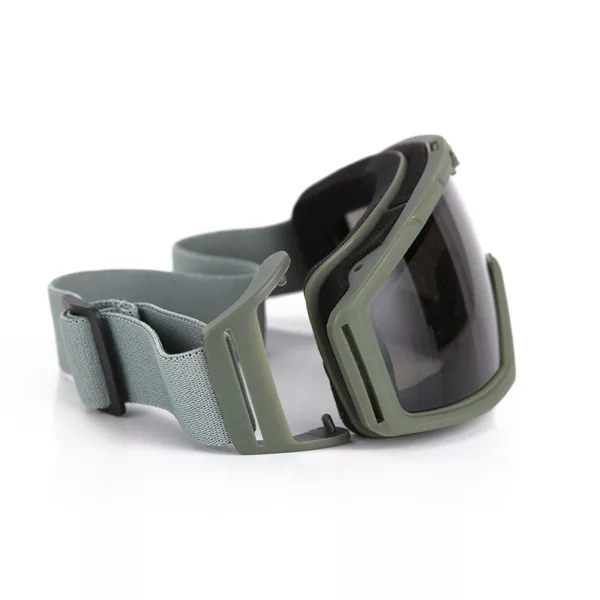 Hunting Shooting Full Frame Portable gog gle Glasses with 3 Anti Fog Interchangeable lenses for Cycling Paintball Hunting - Image 3