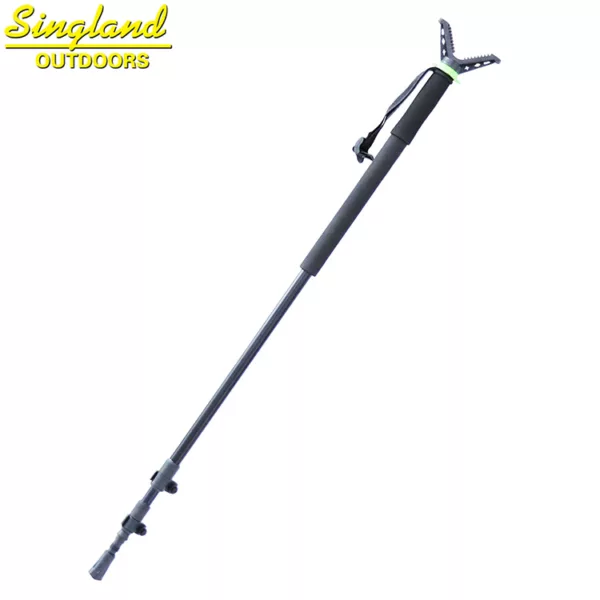 Classic Most Popular V Shaped Rotating Yoke Monopod Telescopic Shooting Stick Hunting Stick - Image 2