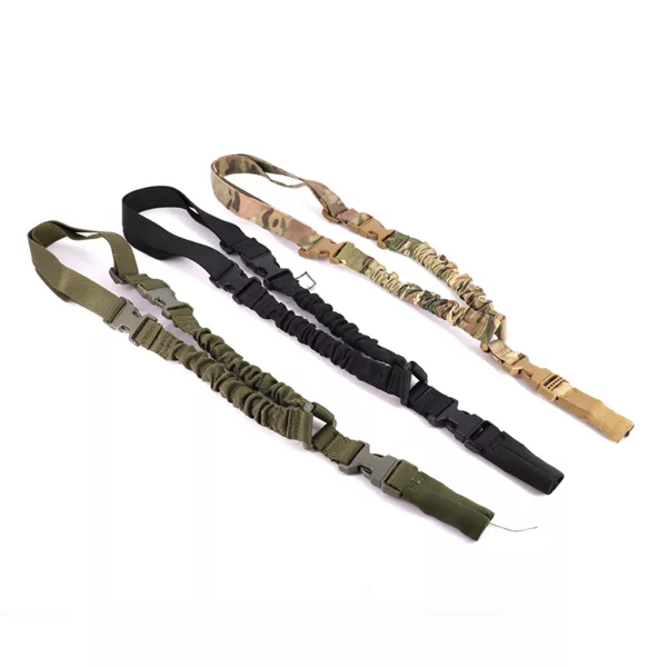 Single Point Assault Heavy Duty Sling Outdoor Adjustable Shoulder Strap - Image 4