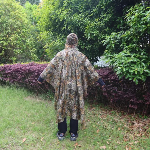 New Arrivals 3D Leaves Woodland Brown Camouflage Clothing Clothes and Pants for Hunting Shooting Ghillie Suit Camo Suit - Image 5