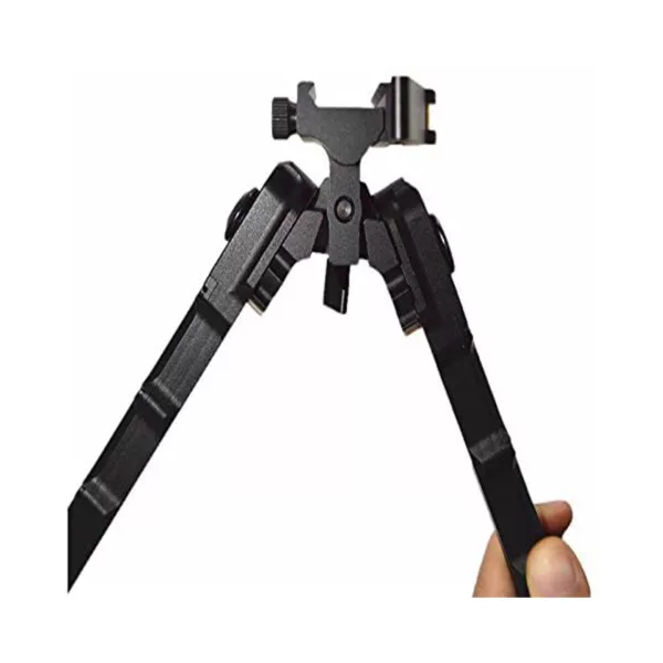 V9 Quick Detach Bipod Black Extension Flat Adjustable Stable Tactical  TRipod Secure To Rifle - Image 3