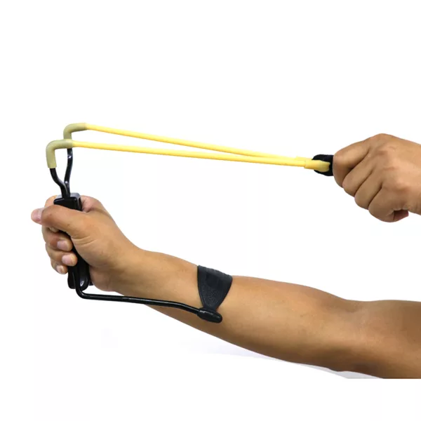 Deluxe Folding Slingshot With Wrist Support - Image 6