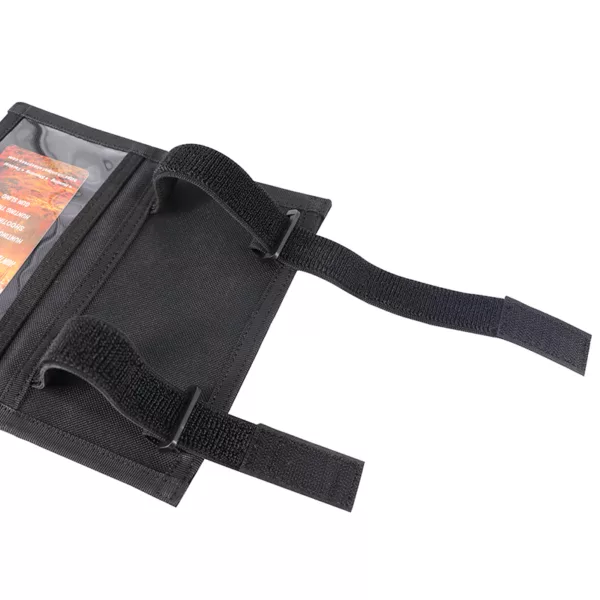 Camping Accessories Wrist Map Holder Armband Sleeve Arm Pouch Black - Image 4