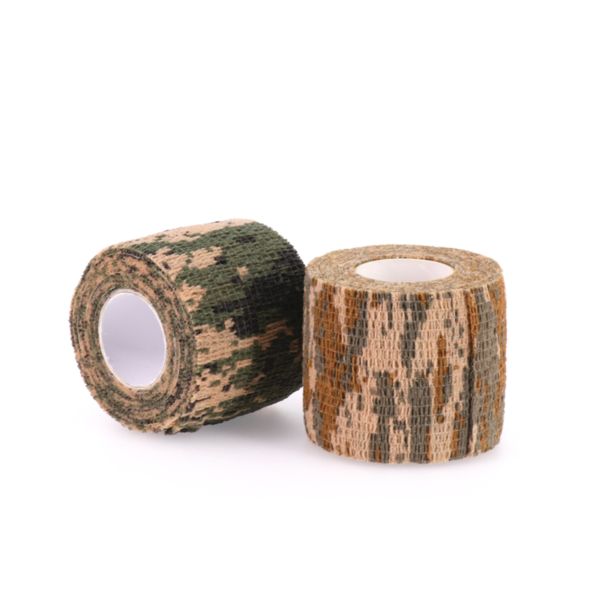 Self-Clinging Camo Tape Woodland Digital Camo Hunting Camo Stealth Tape Adhesivetape - Image 4