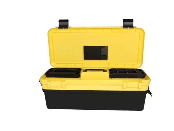 Big Plastic Toolbox with Removable Tray - Image 6