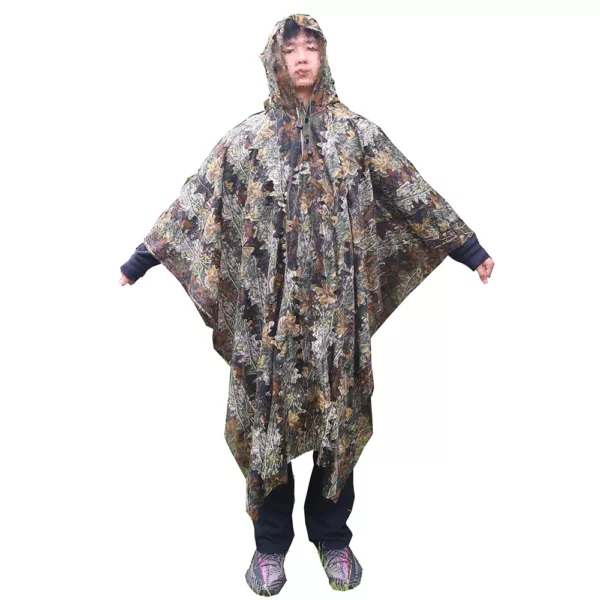 New Arrivals 3D Leaves Woodland Brown Camouflage Clothing Clothes and Pants for Hunting Shooting Ghillie Suit Camo Suit