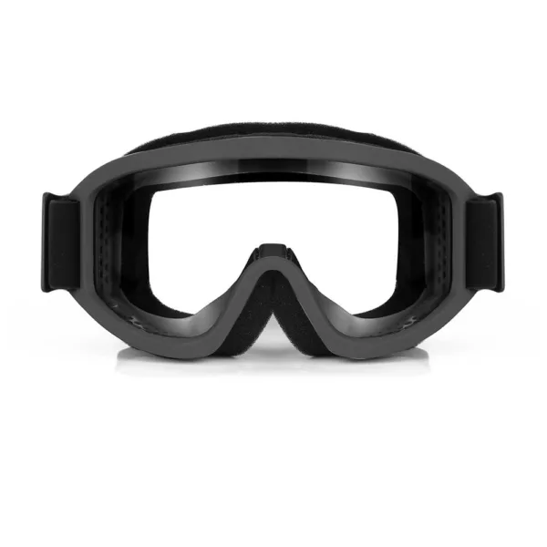 Full Frame Portable Cycling gog gle Glasses with 3 Anti Fog Interchangeable lenses for Motorcycle Cycling Paintball Hunting