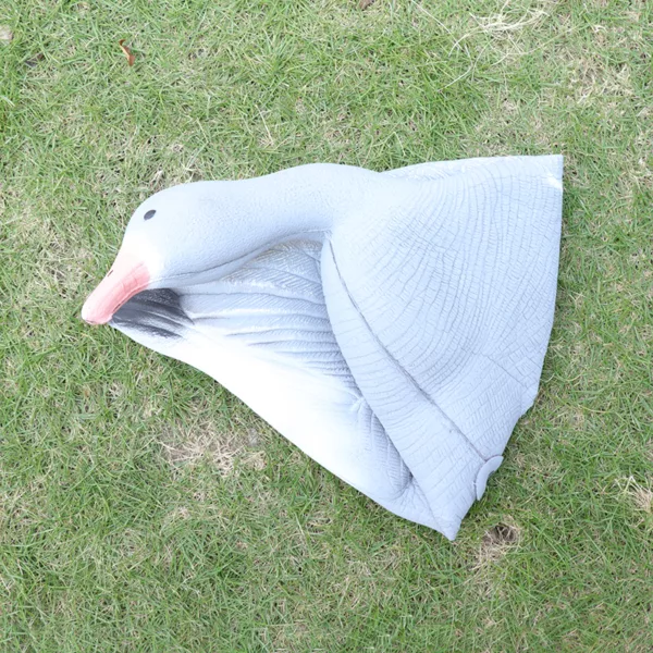 XPE Foam Dummy Goose Feeding Resting Standing Goose Garden Decoration 3D Foldable Lifelike FullBody Goose Hunting Shooting Decoy - Image 5