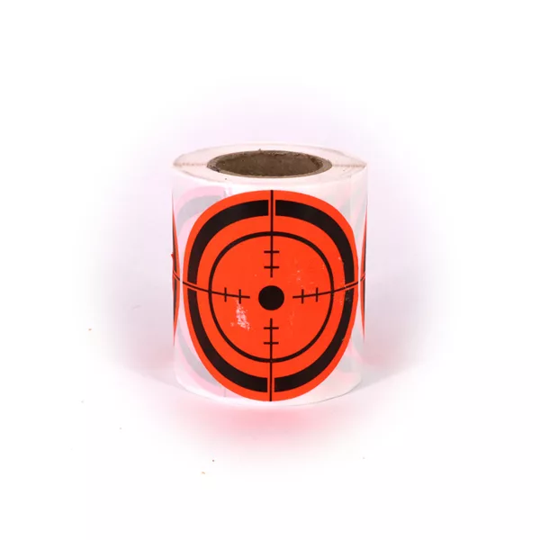 3" 200pcs Shooting Target Stickers Fluorescent Round Bullseye Target Dots for Shooting Strong Adhesive Shooting Target Pasters - Image 3