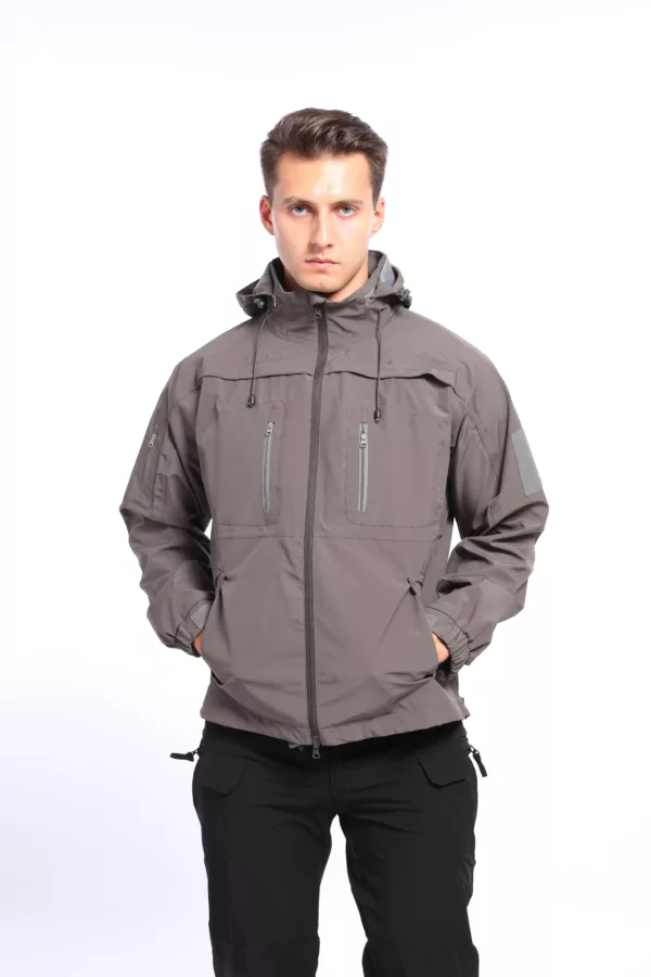 New Style Pizex Men's Outdoor Tactical Hunting Clothing Waterproof Windproof Nylon Jacket - Image 2