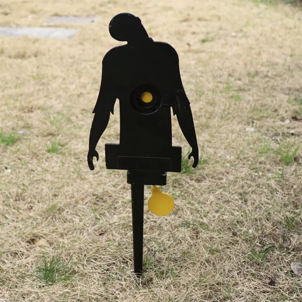 Shooting Accessories Zombie Knock Down & Reset Target Shooting Metal Target - Image 2