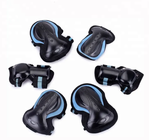 Extreme Sport Children or Kids Knee Elbow Wrist Pads for Skating Riding Cycling - Image 2