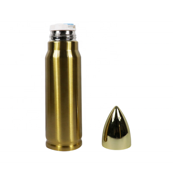 350ml 500ml Bullet Shape Insulated Drink Kids Reusable Customize Stainless Steel Thermos Flask Drinkware Water Bottle - Image 4