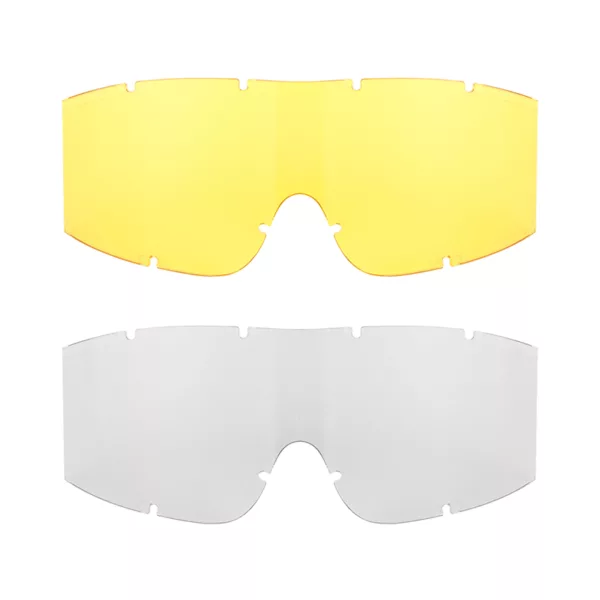 Safety Anti-Fog and Anti-impact Tactical Glasses with 3 Interchangeable Lens - Image 5