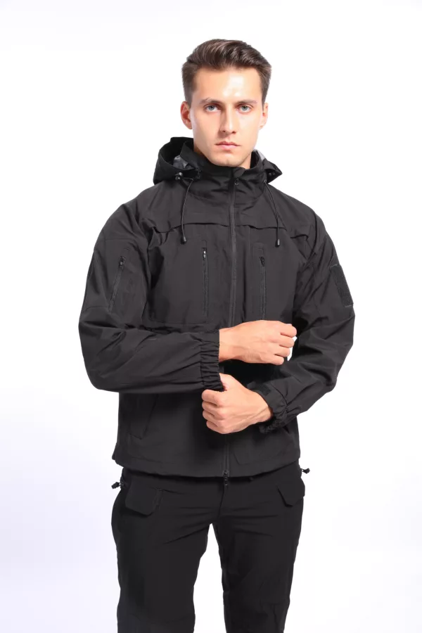 New Style Pizex Men's Outdoor Hunting Clothing Waterproof Windproof Nylon Jacket - Image 5