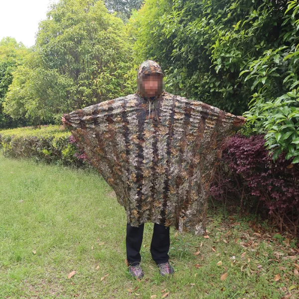 New Arrivals 3D Leaves Woodland Brown Camouflage Clothing Clothes and Pants for Hunting Shooting Ghillie Suit Camo Suit - Image 2