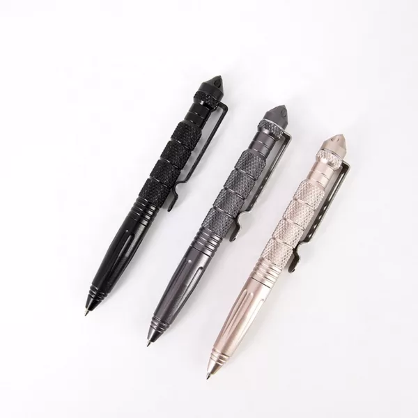 Survival Multipurpose Tool Tactical Gear Tungsten Steel Self Defense Pen Glass Breaker Tactical Pen - Image 2