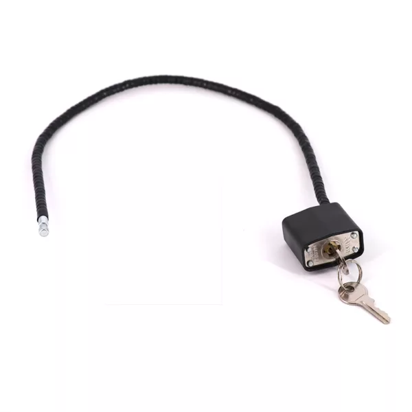 Shooting Accessories Length keyed Lock Security Cable Lock with keys 15 " - Image 3