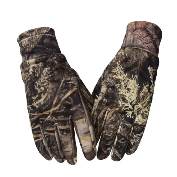 Camo Hunting Gloves Lightweight Pro Anti-Slip Shooting Gloves Breathable Full Finger/Fingerless Gloves Outdoor Hunting