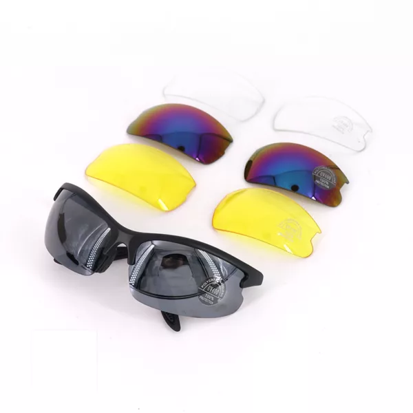 Convertible Goggle and Sunglass Shooting Glasses - Image 2