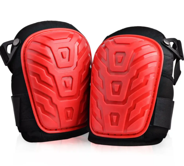 Heavy Duty Gel Professional Adjustable Knee Pads for Construction Work - Image 4