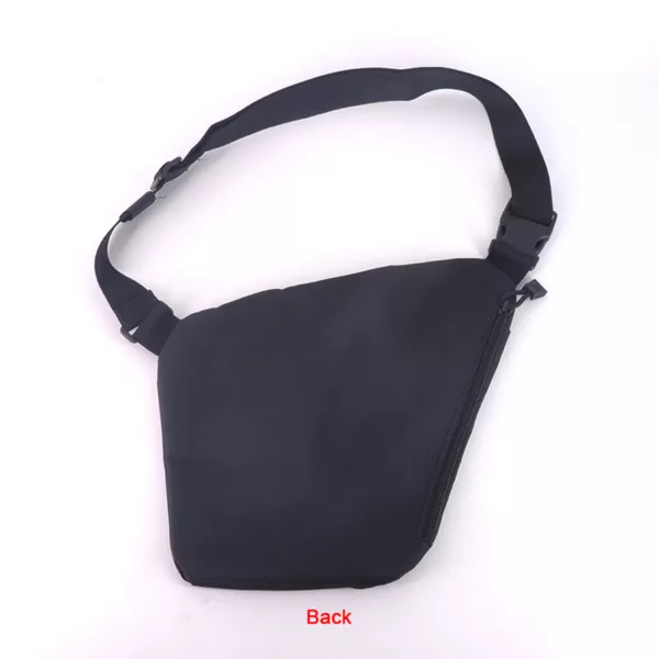 Black Multipurpose Outdoor Travel Sling Bag For Men and Women Nylon Shoulder Bag Crossbody - Image 2