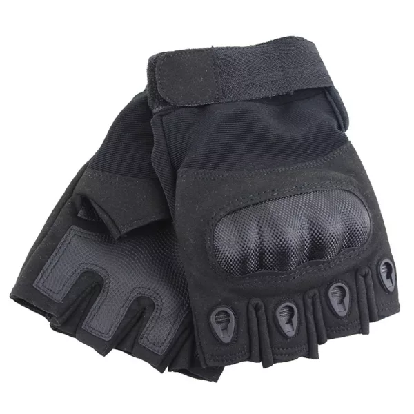 Fingerless Half-Finger Tactical Gloves  Motorcycle Driving Gloves  Riding Gloves