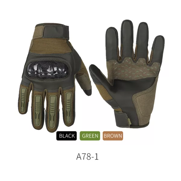 C4L Stock Hard Knuckle Gloves for Hiking Cycling Climbing Outdoor Camping Sports Touch Screen Gloves - Image 2