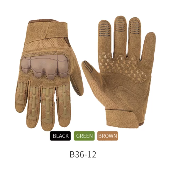 A78-2 Stock Hard Knuckle Gloves for Hiking Cycling Climbing Outdoor Camping Sports Touch Screen Gloves - Image 3