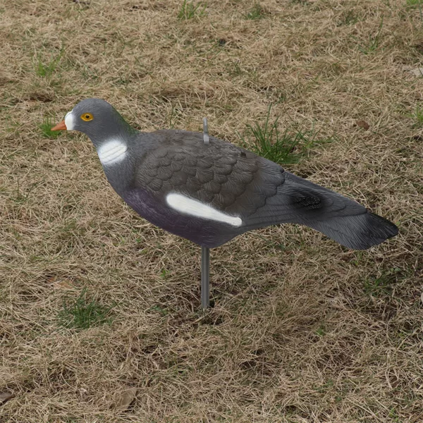 Hunting Plastic Half Shell Pigeon Decoy with Built Stake Garden and home decoration plastic simulation Pigeon - Image 2