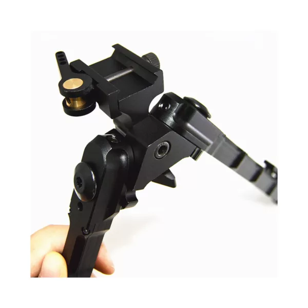 V9 Quick Detach Bipod Black Extension Flat Adjustable Stable Tactical  TRipod Secure To Rifle - Image 4