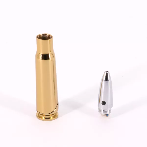 Windproof Refillable Cigarette Lighters Premium Creative Metal Bullet Jet Torch Gas Lighter  With Laser Pointer - Image 4