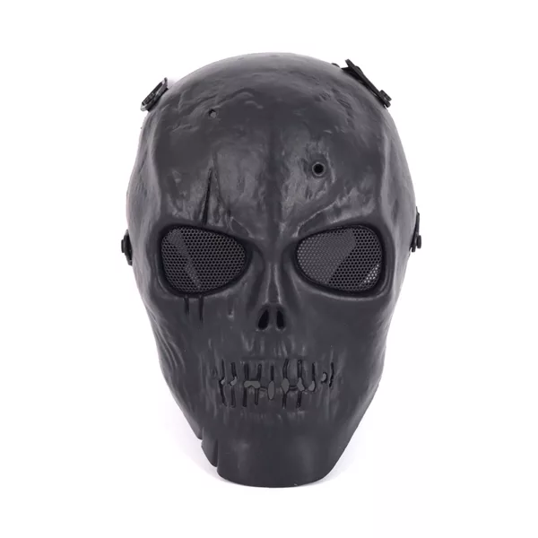 Full Face Skull Skeleton Metal Mesh Protection Safety Mask