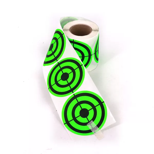 Fluorescent  Colorful Targets 200pcs-3inches Sticker Shooting Paper Targets Adhesive  Shooting Targets - Image 3