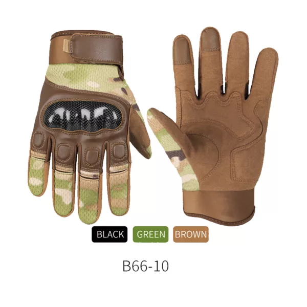 A78-2 Stock Hard Knuckle Gloves for Hiking Cycling Climbing Outdoor Camping Sports Touch Screen Gloves - Image 4