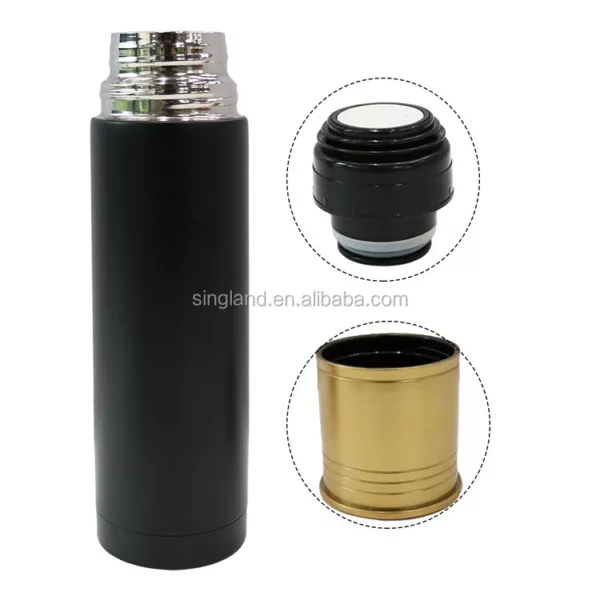 Stainless Steel Vacuum Flasks Shotgun Shell Style Vacuum Bottle Double Wall Insulated Thermos Sports Bottles 500 ml - Image 5