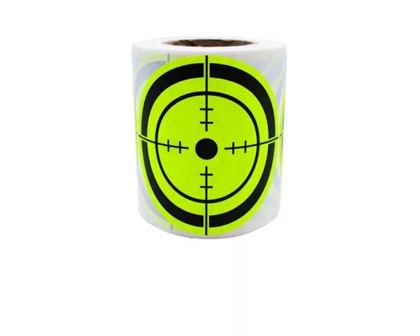 Outdoor Paper Target Sticker 7.6cm 3inch Sticker Target 200pcs Shooting Roll Adhesive Targets - Image 3