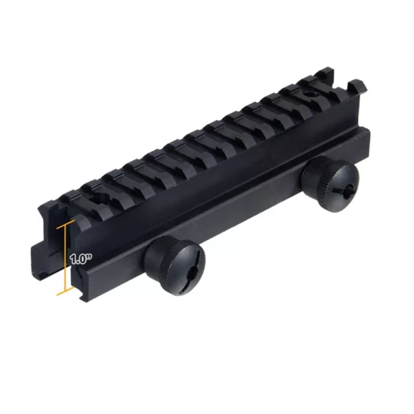 Rifle Scope 13 Slots Aluminum Riser Mount With High Medium Low Accessories for Scope Mount Base With Picatinny Weaver - Image 2