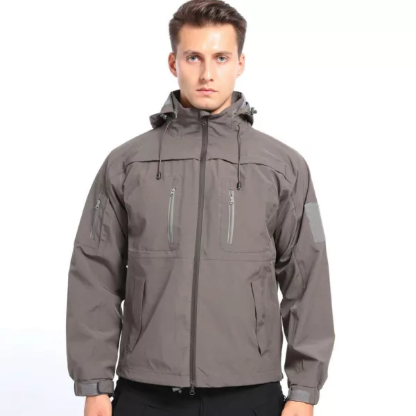 New Style Pizex Men's Outdoor Tactical Hunting Clothing Waterproof Windproof Nylon Jacket