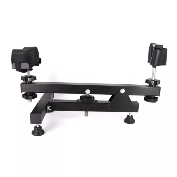 Deluxe Adjustable Portable Metal Shooting Stand Bench for Range Shooting Rest Bench Rest Stand