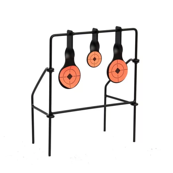 Outdoor Double Field Metallic Spinner Plinking Metal Auto Reset Shooting Target - Image 3